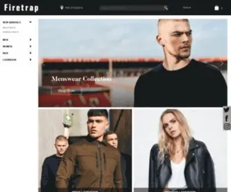 Firetrap.com(Men and Women's Clothing) Screenshot