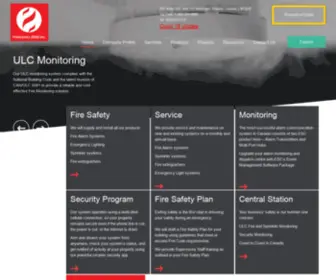 Firetronics.ca(Fire Services) Screenshot