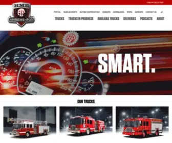 Firetrucks.com(HME Ahrens) Screenshot