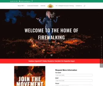 Firewalking.com(Firewalking Institute of Research and Education) Screenshot