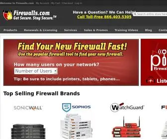 Firewalls.com(Shop Discounted Firewalls From Top Brands) Screenshot