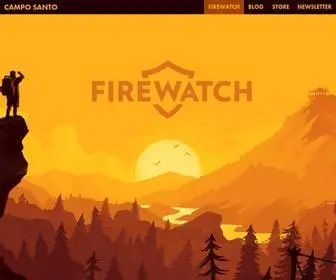 Firewatchgame.com(Campo Santo) Screenshot