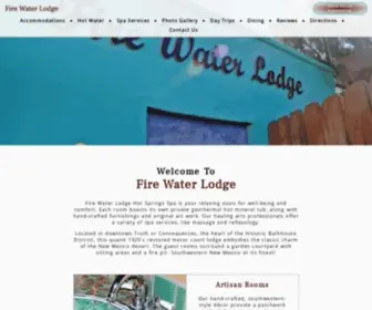 Firewaterlodge.com(Fire Water Lodge) Screenshot