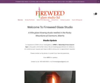 Fireweedglassstudio.ca(Fireweed Glass Studio) Screenshot
