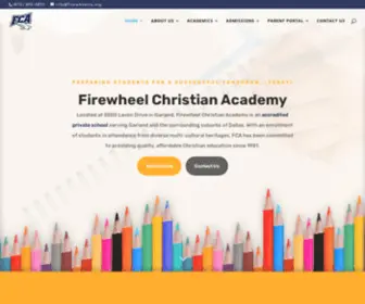 Firewheelca.org(Firewheel Christian Academy) Screenshot