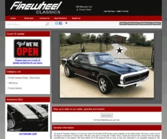 Firewheelclassics.com(Camaro Parts) Screenshot