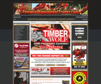 Firewoodequipmenttrader.com(The Firewood Equipment Trading Place) Screenshot
