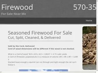 Firewoodforsalenearme.com(Firewood for sales near me) Screenshot