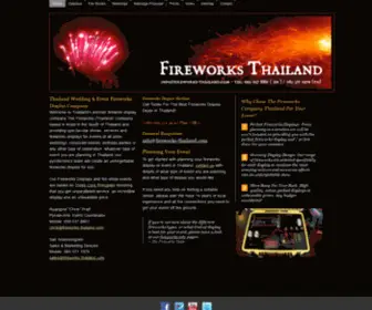 Fireworks-Thailand.com(Fireworks in Thailand) Screenshot