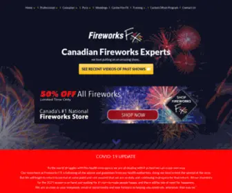 Fireworksfx.com(Fireworks) Screenshot