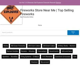 FireworksStoresonline.com(Firework Stores Mear Me) Screenshot