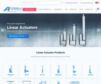 Firgelliauto.com(12v & 24v Electric Linear Actuators) Screenshot