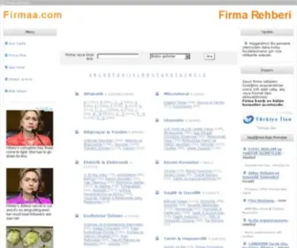 Firmaa.com(Firma Rehberi) Screenshot