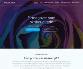 Firmagaver.dk(Firmagaver fra GoGift) Screenshot