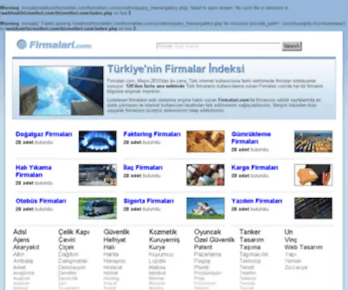 Firmalari.com(Firmaları.com) Screenshot