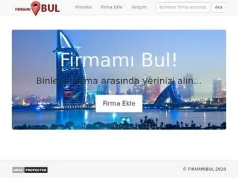 Firmamibul.com(FİRMAMI BUL) Screenshot