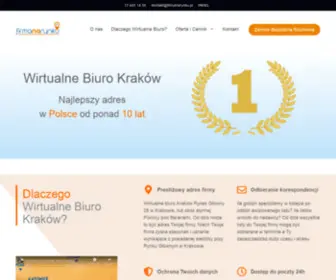 Firmanarynku.pl(Wirtualne Biuro Kraków) Screenshot