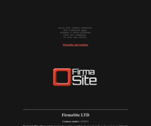 Firmasite.com(Web design agency specialized in WordPress) Screenshot