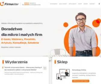 Firmaster.pl(Doradztwo biznesowe dla małych firm i mikroprzedsiębiorców) Screenshot