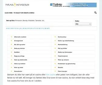 Firmaveiviseren.no(Hjem) Screenshot