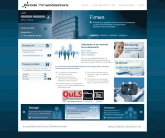 Firmendatenbank.de(D&B Firmendatenbank) Screenshot