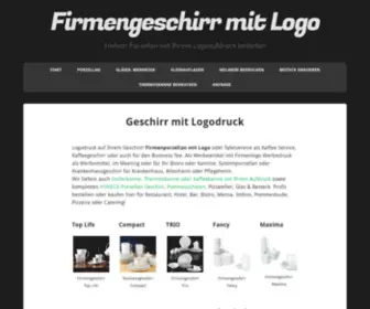 Firmengeschirr-Mit-Logo.de(FIRMENGESCHIRR mit Logo bedruckt) Screenshot