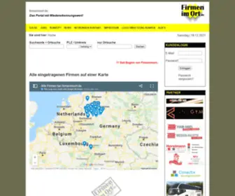 Firmenimort.de(Polster und Polstermöbel) Screenshot