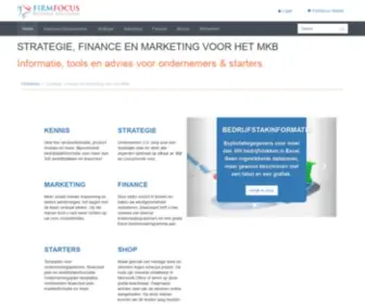 Firmfocus.biz(Finance en Marketing voor het MKB) Screenshot