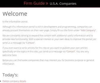 FirmGuide.us(Firm Guide) Screenshot