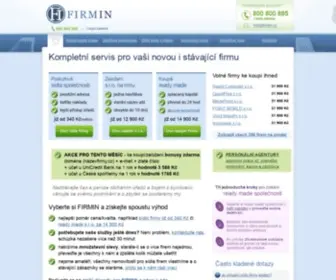 Firmin.cz(Poskytnutí sídla) Screenshot