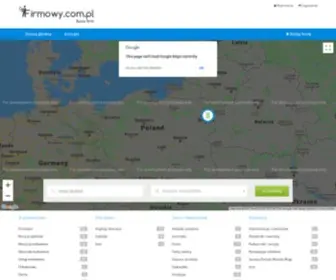 Firmowy.com.pl(Baza firm) Screenshot