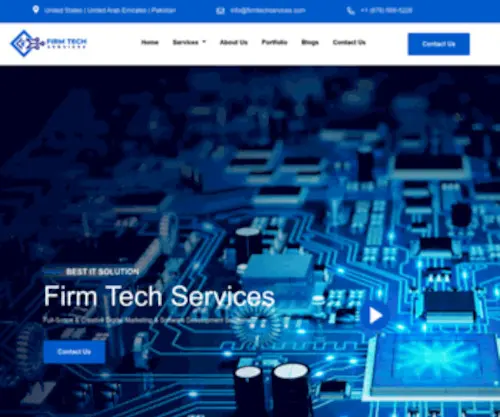 Firmtechservices.com(Digital marketing Agency) Screenshot