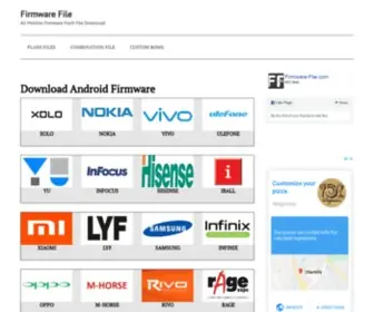 Firmware-File.com(Firmware File Provides to download 100% official original flash file (Stock ROM)) Screenshot