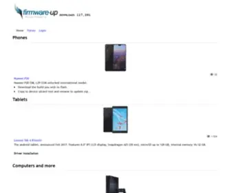 Firmware-UP.com(Firmware upgrade for any devices and more) Screenshot