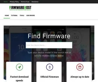 Firmwarehost.com(Firmware Host) Screenshot