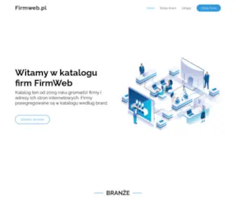 Firmweb.pl(Katalog pełen firm) Screenshot