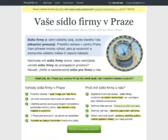 Firmysidlo.cz(Sídlo) Screenshot