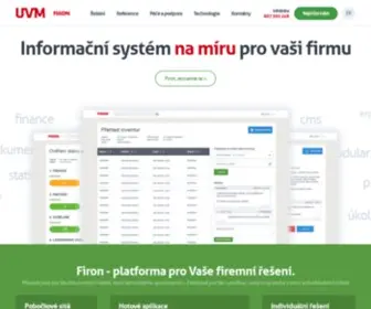 Firon.cz(Online firemní aplikace) Screenshot