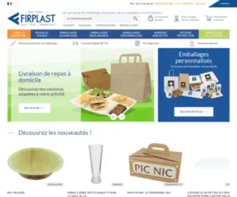 Firplast.com(Vaisselle jetable) Screenshot