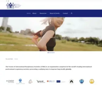 Firsnet.org(The Forum of International Respiratory Societies (FIRS)) Screenshot
