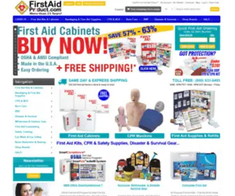 First-Aid-Products.com(First Aid & First Aid Supplies Wholesale Direct to the Public for over 25 years) Screenshot