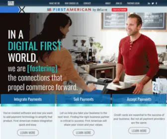 First-American.net(First American Payment Systems) Screenshot