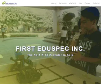 First-Eduspec.com(Just another WordPress site) Screenshot