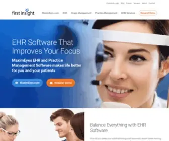 First-Insight.com(EHR Software for Enhanced Focus) Screenshot