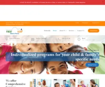 First-Leap.com(Pediatric Therapy) Screenshot