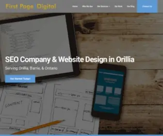 First-Page-SEO.com(First Page Digital) Screenshot
