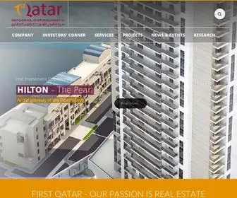 First-Qatar.com(First Qatar) Screenshot