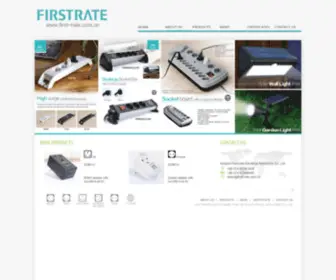 First-Rate.com.cn(宁波正一电器有限公司) Screenshot