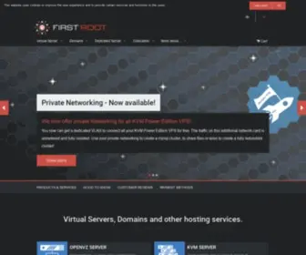 First-Root.com(Hosting-Solutions made in Germany since 2011 ) Screenshot