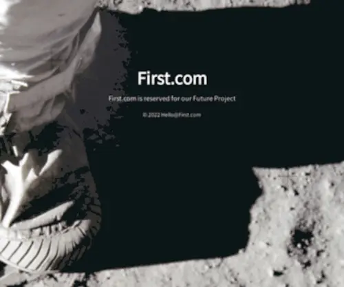 First.com(First) Screenshot